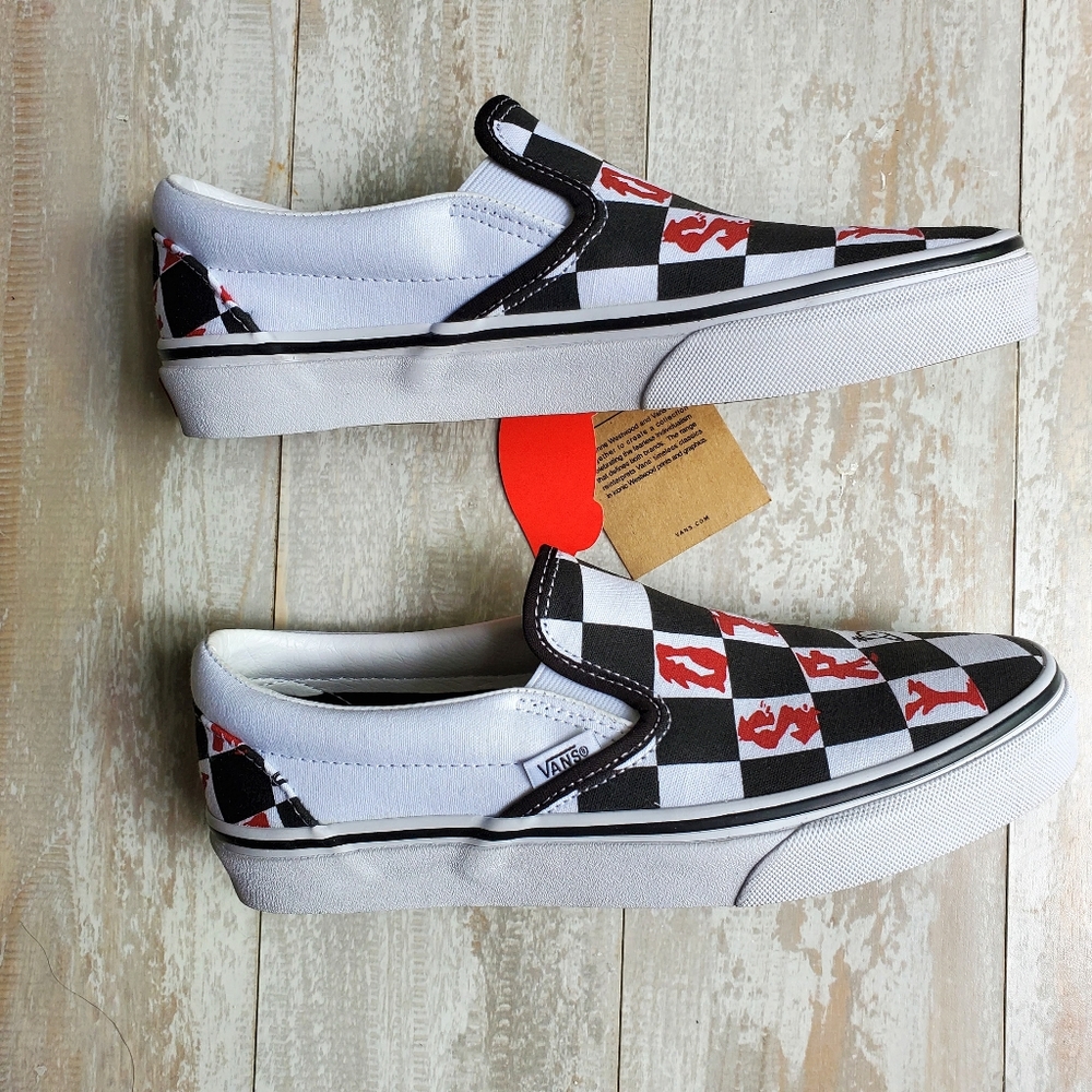 VANS X Vivienne Westwood check classic slip on - Picture 5 of 11